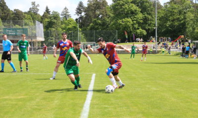 Le Bôle de Christophe Tufarolo et le Saint-Blaise d'Evan Saiz ont connu un second tour riche en émotions. Photo Hervé Nicolet